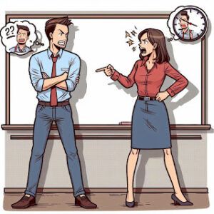 husband wife fighting